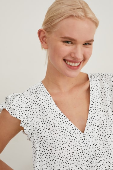 Femmes - Lot de 2 - chemisier - noir / blanc