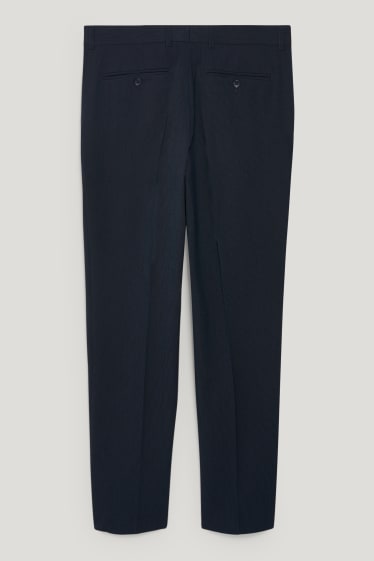 Uomo - Pantaloni coordinabili - regular fit - Flex - LYCRA® - blu scuro