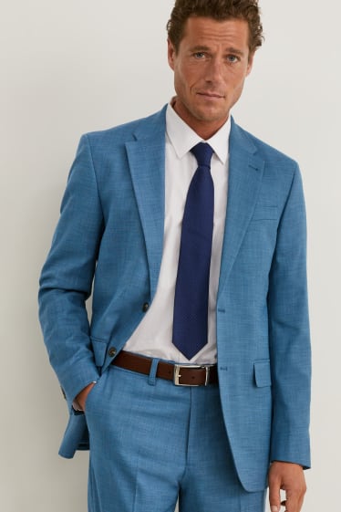 Herren - Baukasten-Sakko - Regular Fit - LYCRA® - blau