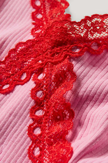 Clockhouse Girls - CLOCKHOUSE - Crop Top - rosa