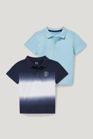 Exclusiu online - Paquet de 2 - polo - blau fosc
