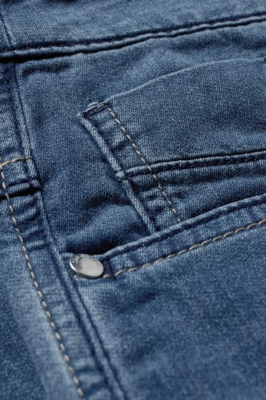 Femmes - Bermuda en jean - mid waist - jean bleu