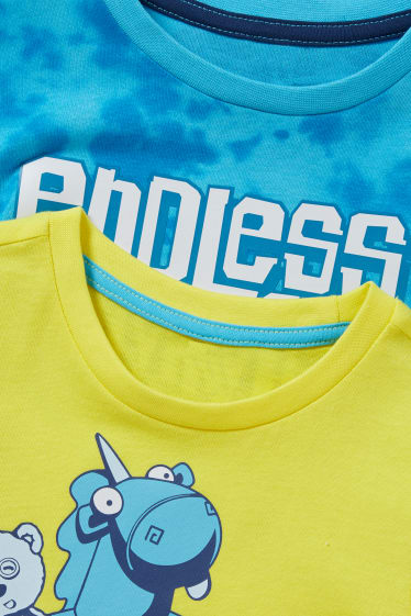 Toddler Boys - Multipack of 2 - Minions - short pyjamas - 4 piece - blue