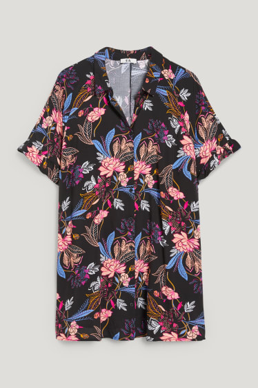 Damen - Bluse - schwarz