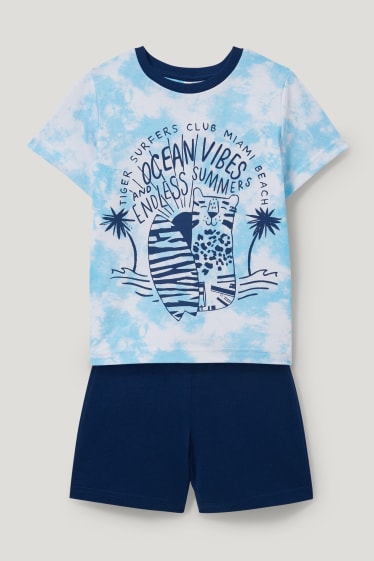 Niños - Pijama corto - 2 piezas - blanco