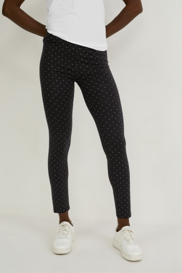 Dames - Set van 2 - legging - LYCRA® - zwart