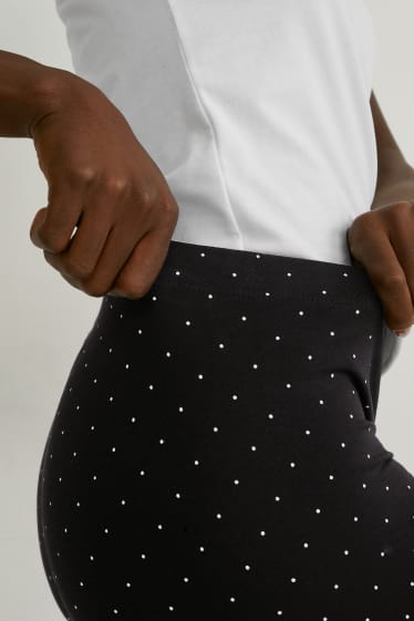 Dames - Set van 2 - legging - LYCRA® - zwart