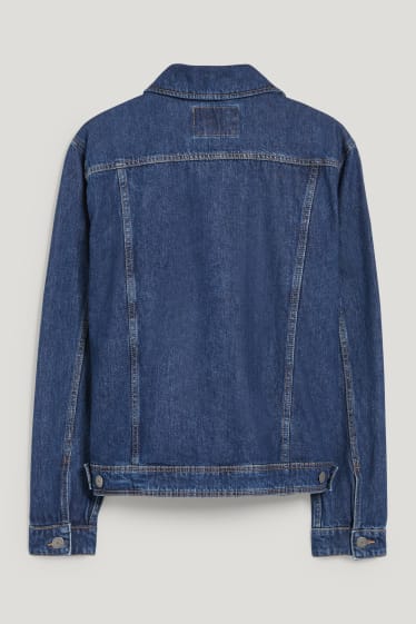 Heren - Spijkerjasje - jeansdonkerblauw