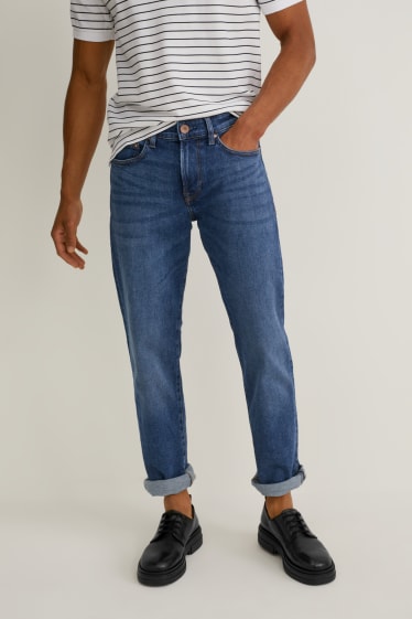 Mężczyźni - Straight jeans - dżins-niebieski