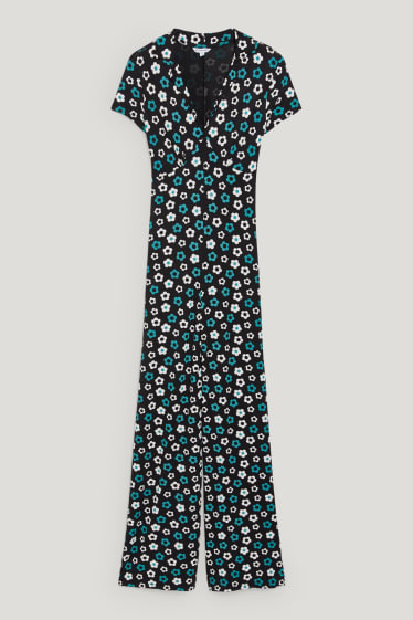 Clockhouse Girls - CLOCKHOUSE - Jumpsuit - geblümt - schwarz