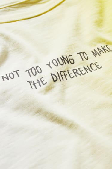 Toddler Boys - T-shirt - genderneutraal - geel