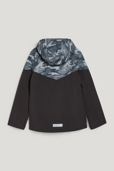 Nen - Jaqueta softshell amb caputxa - camuflatge