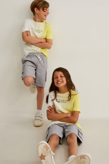 Toddler Boys - T-shirt - genderneutraal - geel