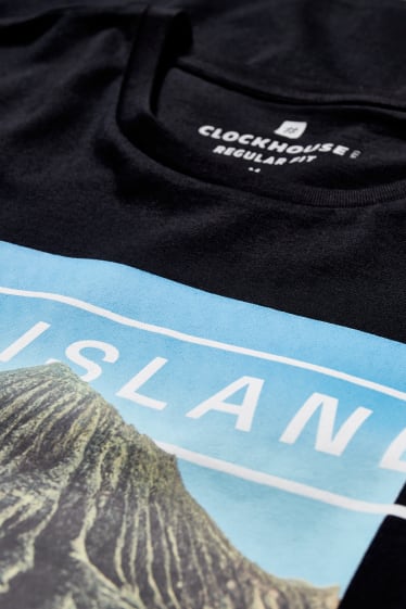 Clockhouse Boys - CLOCKHOUSE - T-shirt - czarny