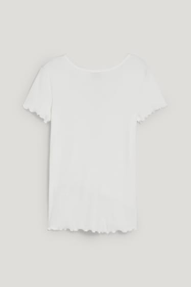 Femmes - T-shirt de grossesse - blanc