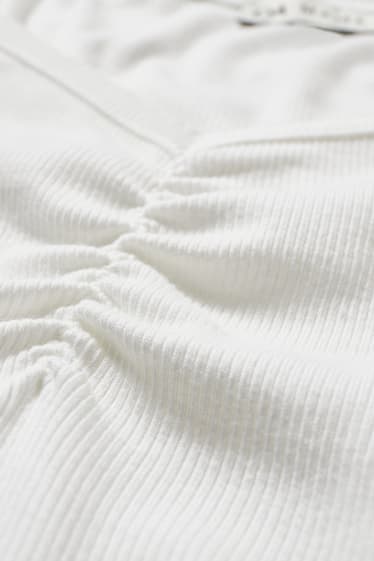 Femmes - T-shirt de grossesse - blanc