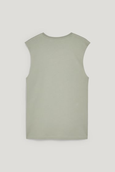Clockhouse pro kluky - CLOCKHOUSE - tank top - zelená