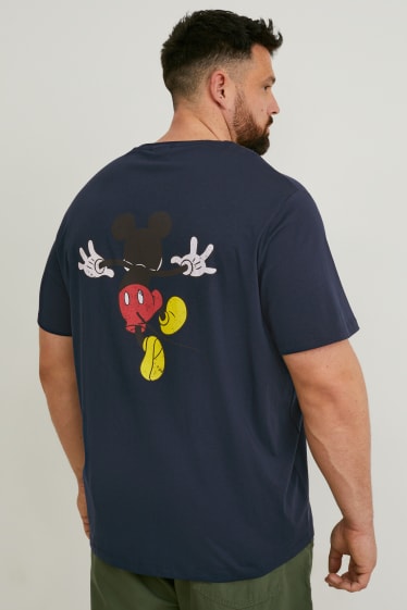 Bărbați XL - Tricou - Mickey Mouse - albastru închis