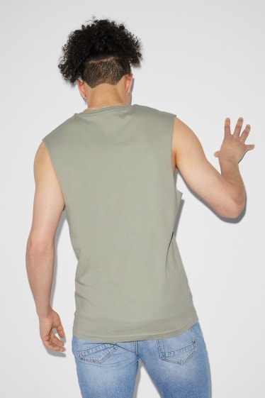 Clockhouse pro kluky - CLOCKHOUSE - tank top - zelená