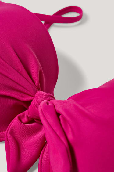 Women - Underwire bikini top - padded - LYCRA® XTRA LIFE™ - pink