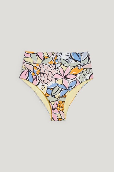 Donna - Slip bikini - vita alta - LYCRA® XTRA LIFE™ - colorato