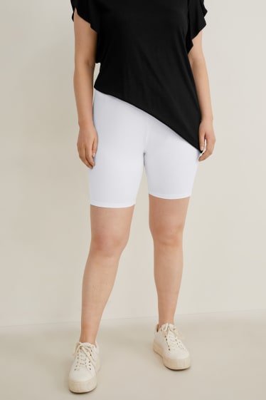 Femmes - Cycliste - LYCRA® - blanc
