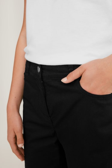 Mujer - Pack de 2 - shorts - mid waist - negro / blanco