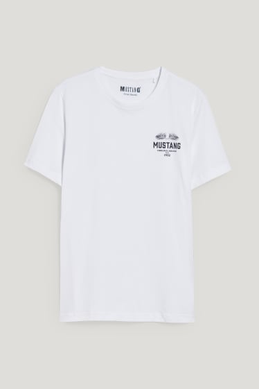 Uomo - MUSTANG - t-shirt - bianco