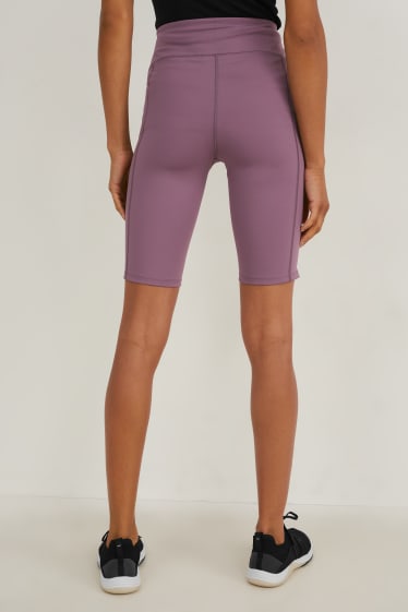 Mujer - Pantalón de ciclista funcional - violeta