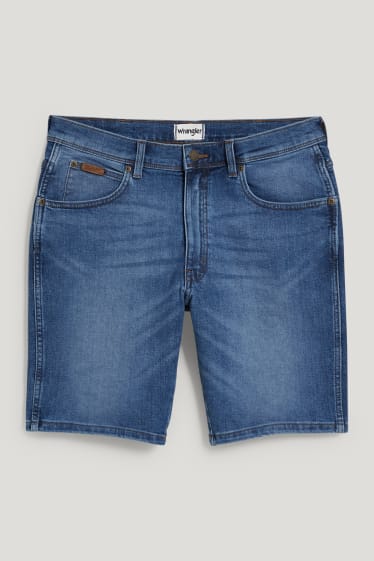 Uomo - Wrangler - shorts di jeans - jeans azzurro
