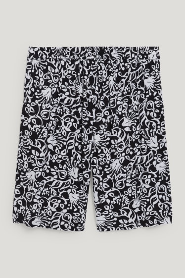 Femmes - Shorts - mid waist - noir / blanc