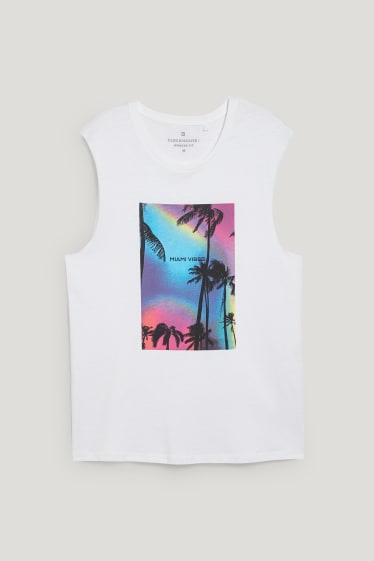 Clockhouse Boys - CLOCKHOUSE - Tank Top - weiss