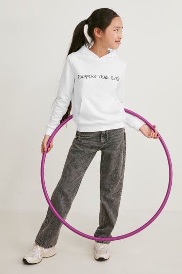 Kids Girls - Billie Eilish - Hoodie - weiss