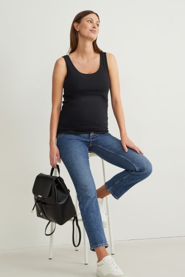 Femei - Multipack 2 buc. - top gravide - LYCRA® - negru