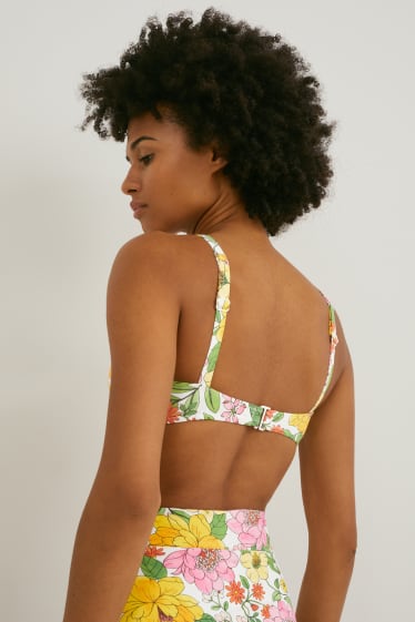 Women - Bikini top - padded - non-wired - LYCRA® XTRA LIFE™ - multicoloured