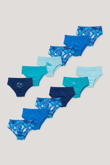 Toddler Boys - Multipack 12er - Slip - blau