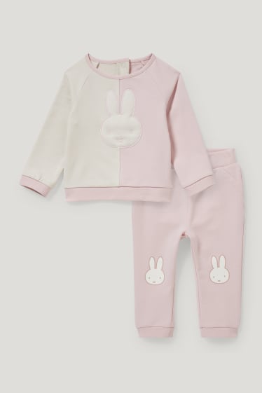 Baby Girls - Miffy - Baby-Outfit - 2 teilig - rosa