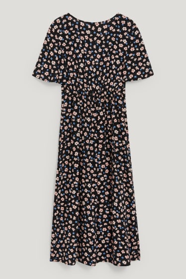 Clockhouse femme - CLOCKHOUSE - robe - à fleurs - noir