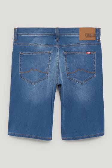 Uomo - MUSTANG - bermuda di jeans - Chicago - jeans azzurro
