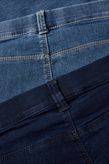 Kids Girls - Multipack 2er - Jegging Jeans - dunkelblau
