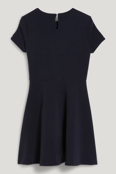 Niñas - Vestido - azul oscuro