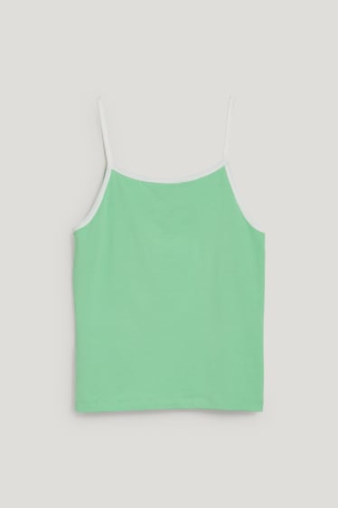 Exclusivo online - CLOCKHOUSE - top - verde claro