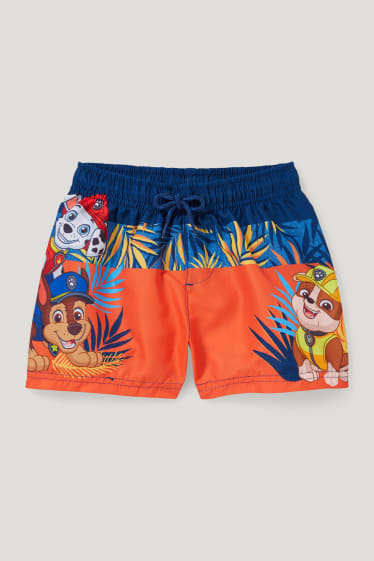 Garçons - Pat' Patrouille - short de bain - orange