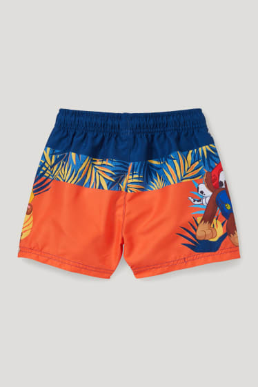 Garçons - Pat' Patrouille - short de bain - orange