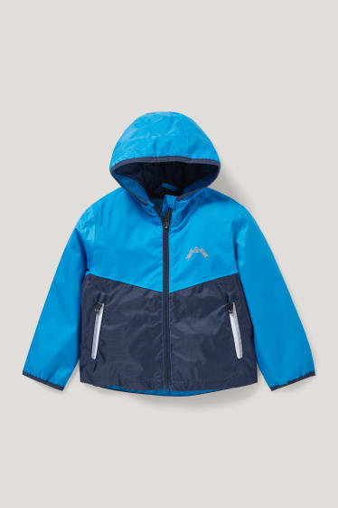 Nen petit - Jaqueta impermeable amb caputxa - blau