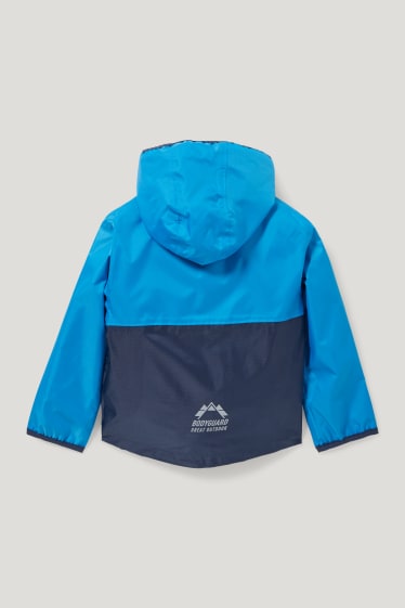 Toddler Boys - Rain jacket with hood - blue