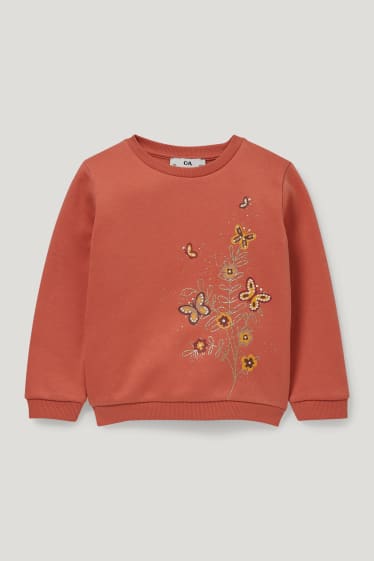 Toddler Girls - Sweatshirt - orange