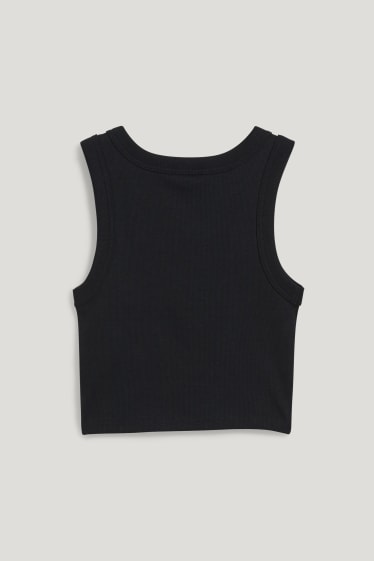 Clockhouse Girls - CLOCKHOUSE - cropped top - black