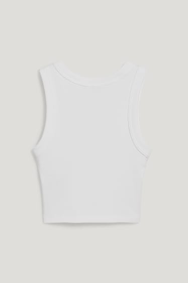 Clockhouse Girls - CLOCKHOUSE - cropped top - white
