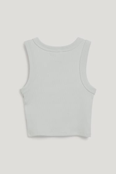 Clockhouse Girls - CLOCKHOUSE - cropped top - mint green